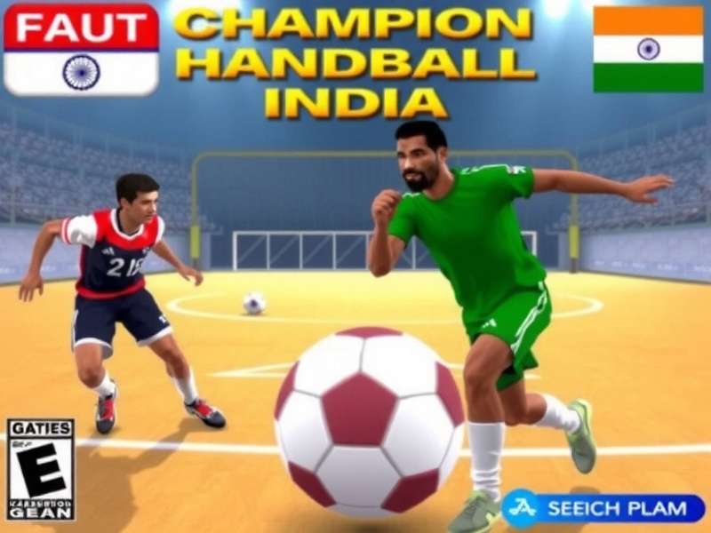 Champion Handball India game cover art